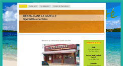 Desktop Screenshot of lagazellereims.fr